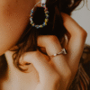 handmade colorful beaded hoop earrings | boho statement jewelry for women | lightweight festival earrings – alka jewels