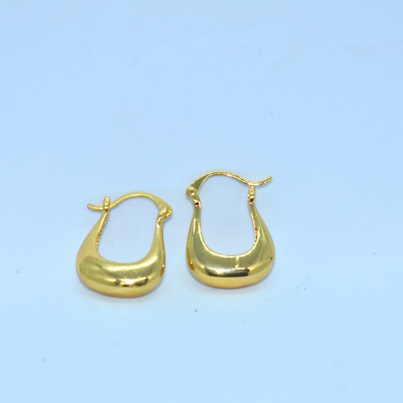 gold teardrop hoop earrings – chunky statement gold plated earrings for women, lightweight fashion jewellery gift – alka jewels gold teardrop hoop earrings – chunky statement gold plated earrings for women, lightweight fashion jewellery gift – alka jewels