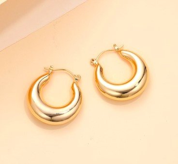 bold gold teardrop hoop earrings – 18k gold plated chunky hoops for women, hypoallergenic lightweight jewelry bold gold teardrop hoop earrings – 18k gold plated chunky hoops for women, hypoallergenic lightweight jewelry