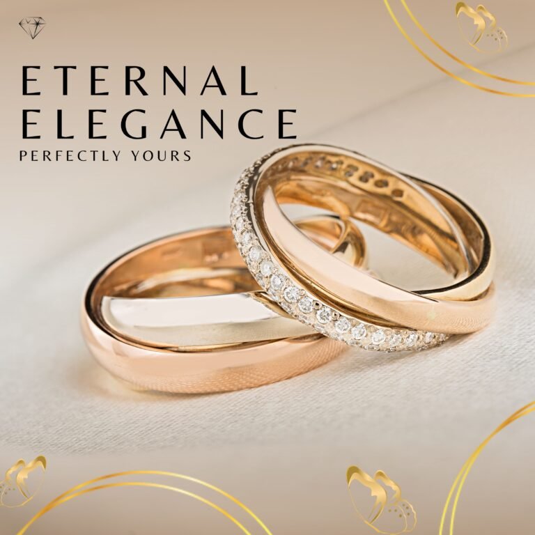 Home beige and gold elegant jewelry business instagram post